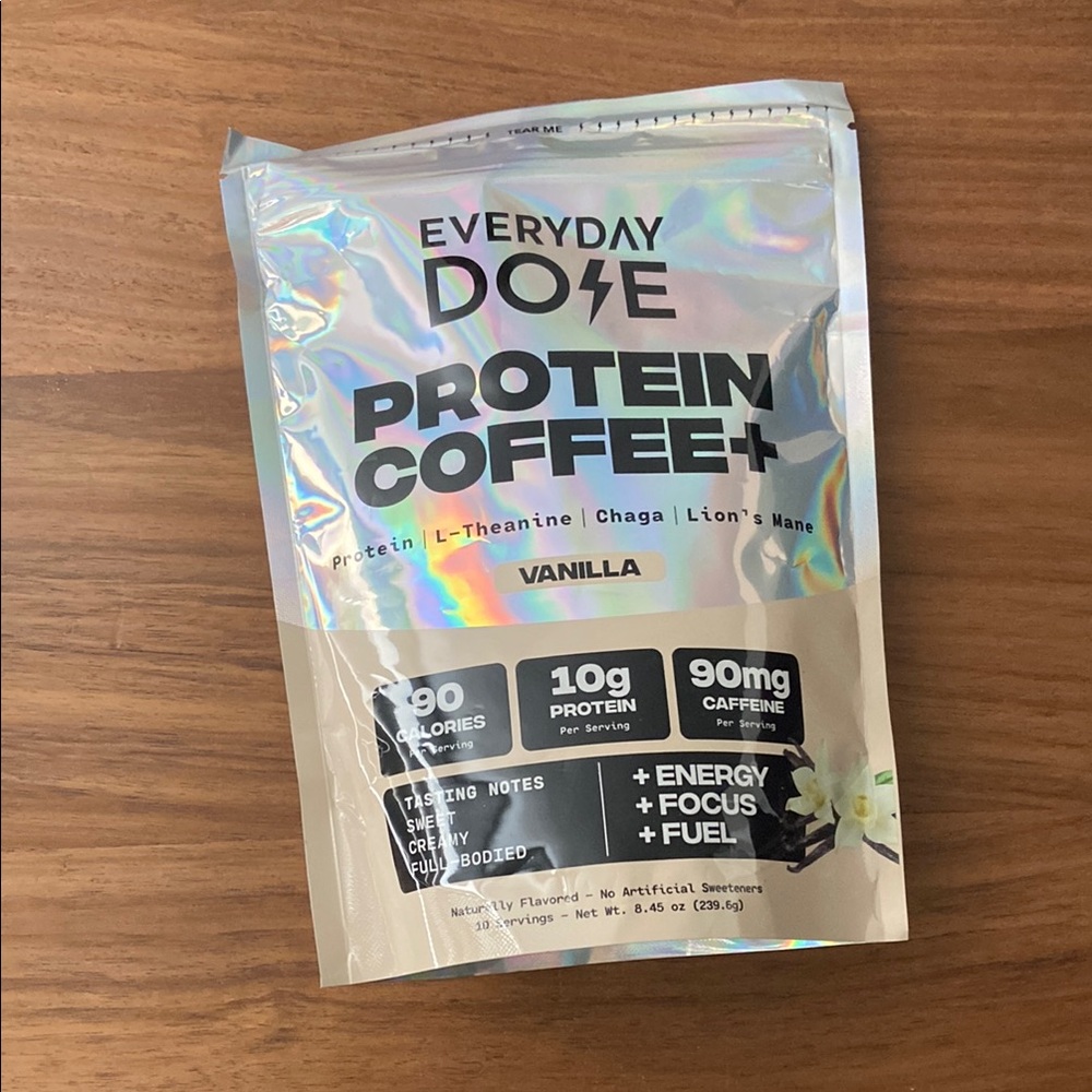 Everyday Dose Protein Coffee+ Vanilla - Holographic Pouch